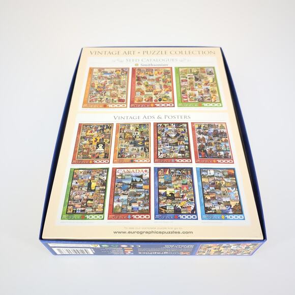 Eurographics 1000 Piece "World War I & II Vintage Posters" Jigsaw Puzzle - NWOT - Picture 11 of 13